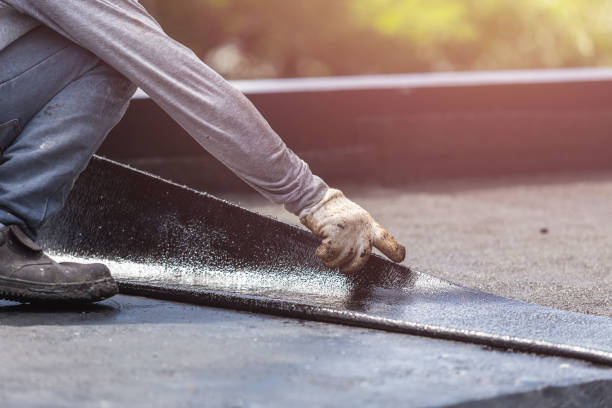 Professional Emergency Waterproofing technician working in Peshtigo, WI